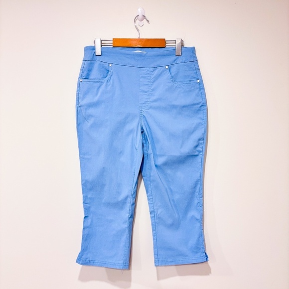 SAN FRANCISCO Light blue cropped pants | Stretch comfort * - Picture 1 of 8